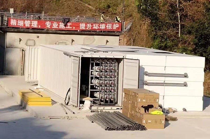 91视频网站下载渗滤液提标改造施工中